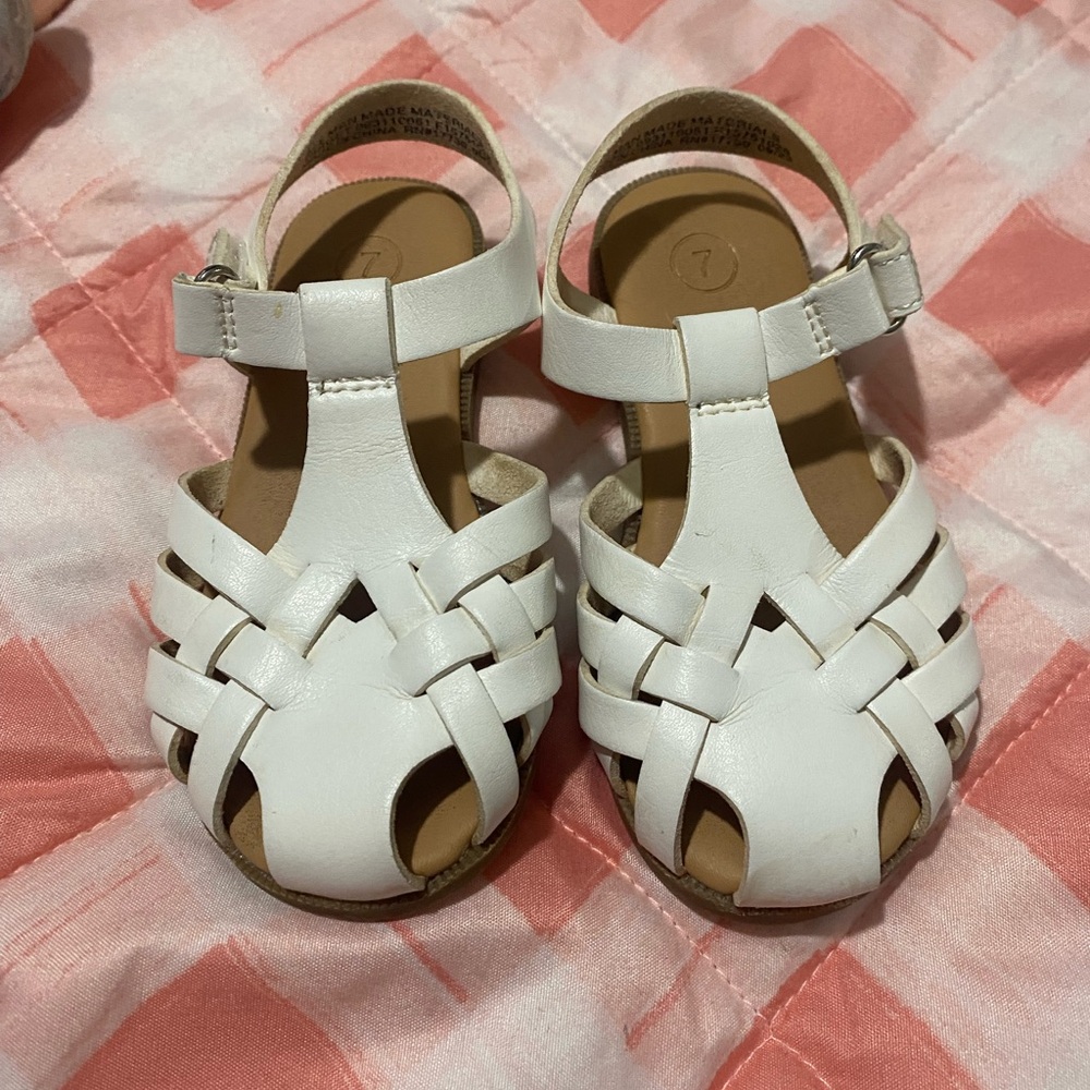 Cat and jack White Sandals
